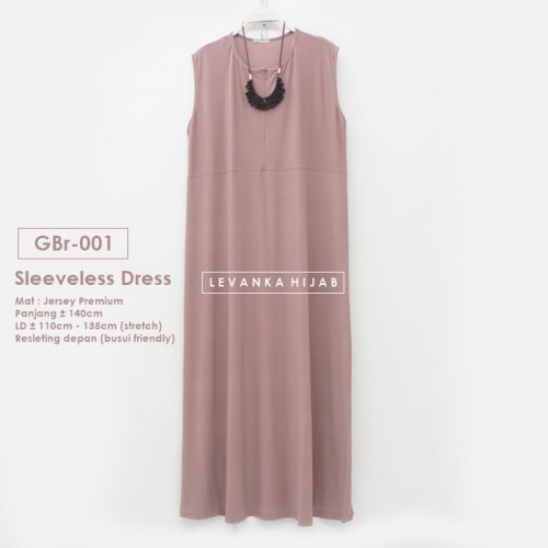 GBr-001 Gamis Tanpa Lengan Busui